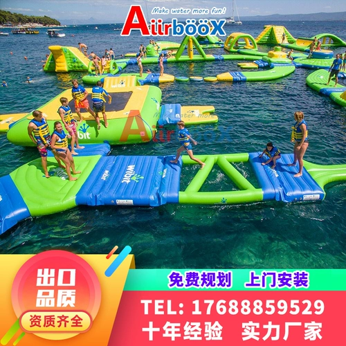 Дорожный аквапарк для воды, водное оборудование для парков развлечений