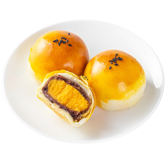 Enjoy Jinjin Liuxin Egg Yolk Crisp 6 pieces Snow Mei Niang Mochi casual snack bread Internet celebrity pastries Mid-Autumn snacks