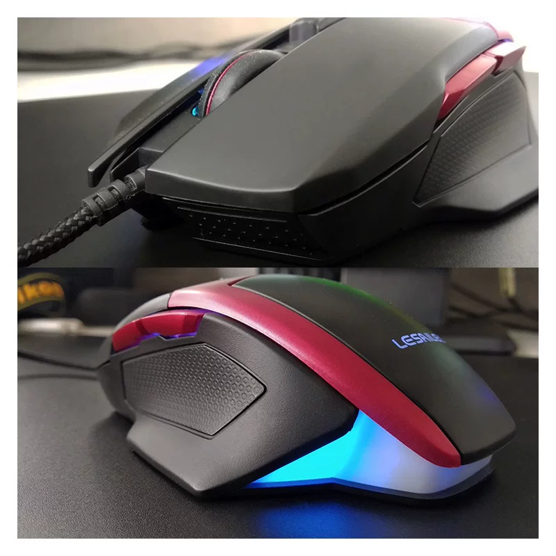 Flying Limo602 Black Wired Chicken E -Gaming Game Mouse Backlight Lighting DPI can be adjusted (only replacement)
