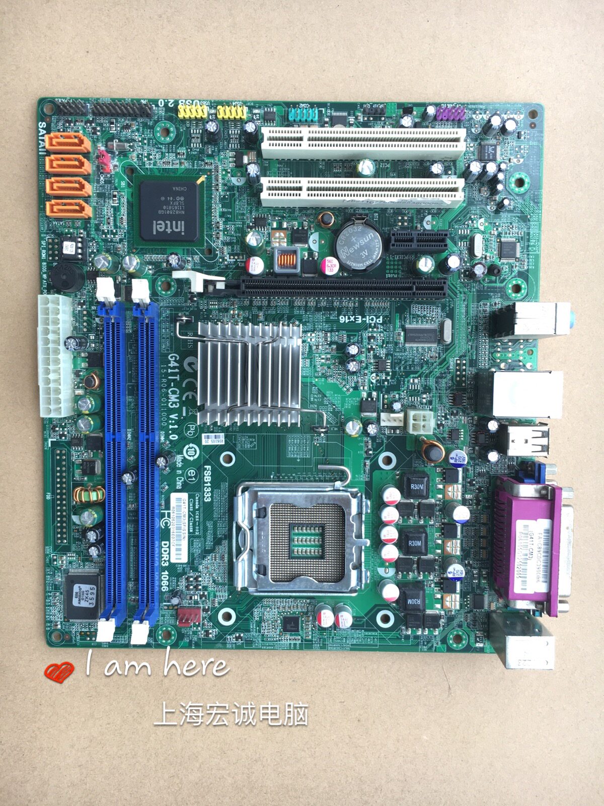 Fang Zheng Qinghua Tongfang G41T-CM3 Macro-base G41T-AM G41 Main board set display 775 DDR3 generation of SUSTech