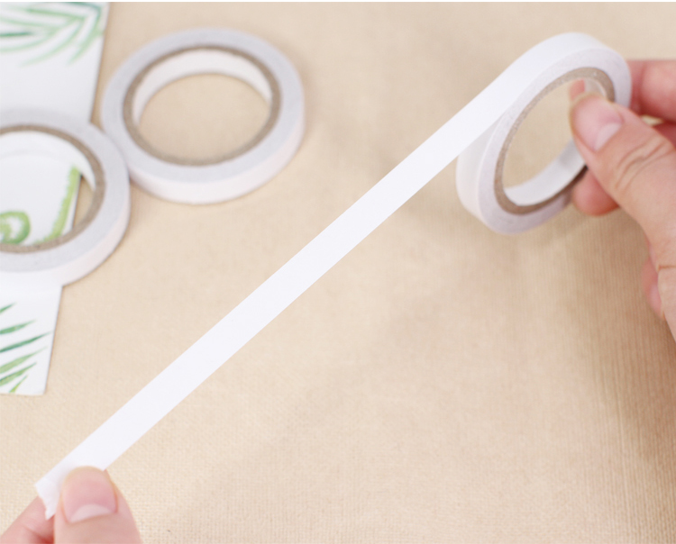 Bọt hai mặt dính băng keo văn phòng giấy cotton dễ xé nóng chảy hai mặt nhựa trường nghệ thuật lao động hướng dẫn văn phòng phẩm - Băng keo băng keo giấy dùng để vẽ