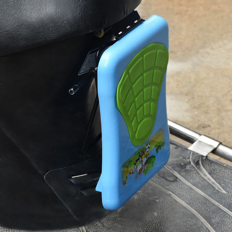 Locomotive electric car front child folding pedal seat baby front seat