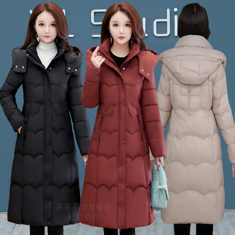 Special Offer: Mid-Length Women's Thickened down Jacket, 2025 Winter New Style, Mother's Coat, 90% White Duck Down, Slimming Effect