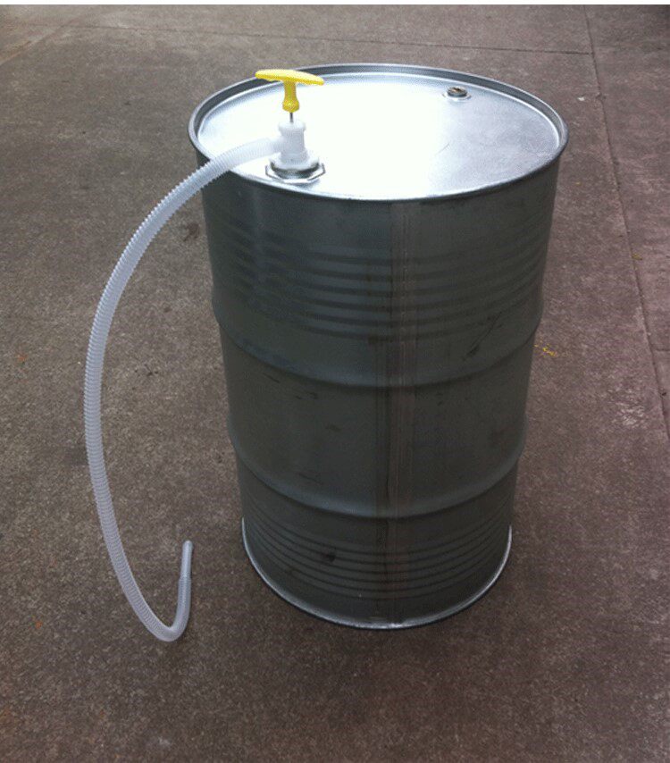 Manual suction device Oil tank suction pipe oil pump oil pumping trumpet pumping car 50 liters oil pumping barrel refueling tool