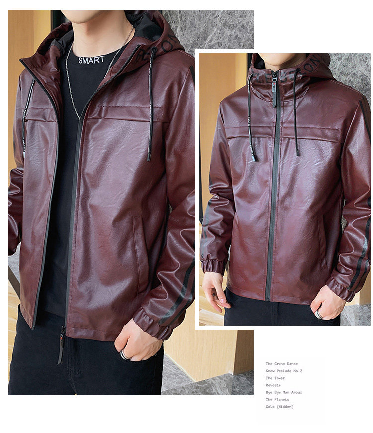 Осенняя приталенная куртка, толстовка с капюшоном 