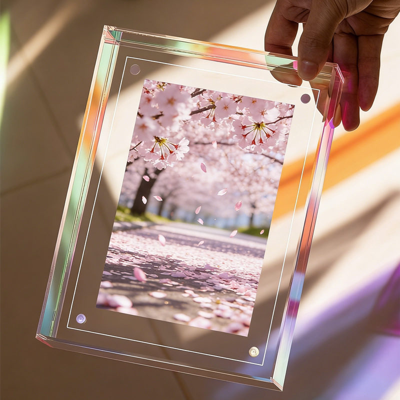 Colorful Acrylic Photo Frame, Picture Frame, Poster Display, Mounting, Wall Hanging, Transparent Picture Frame Clip, DIY Bead Frame, Puzzle Frame Colorful Acrylic Photo Frame, Picture Frame, Poster Display, Mounting, Wall Hanging, Transparent Picture Frame Clip, DIY Bead Frame, Puzzle Frame
