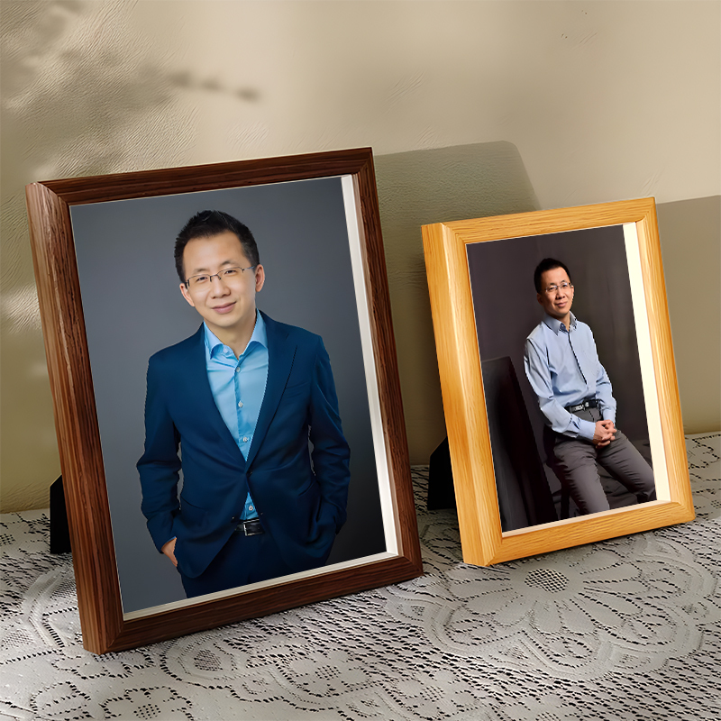 Bytedance Douyin Founder Zhang Yiming Entrepreneur Portrait Photo Frame Hanging Picture Office Celebrity Decoration Display Stand Bytedance Douyin Founder Zhang Yiming Entrepreneur Portrait Photo Frame Hanging Picture Office Celebrity Decoration Display Stand