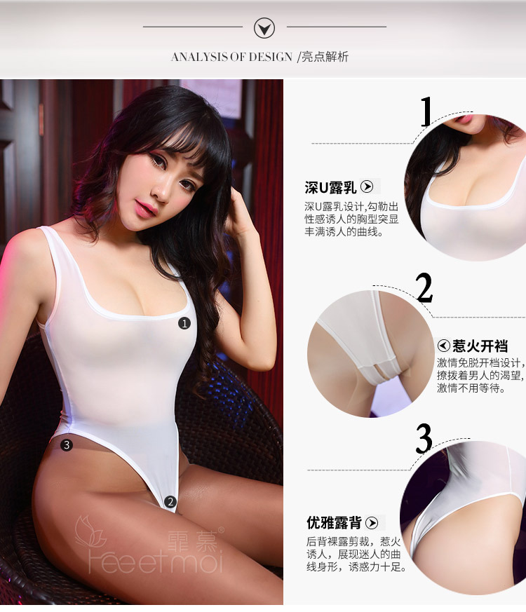 Băng lụa sexy quan điểm người lớn trong suốt đồ lót khiêu dâm cám dỗ vớ mở tập tin Xiêm chia ba điểm áo tắm phụ nữ