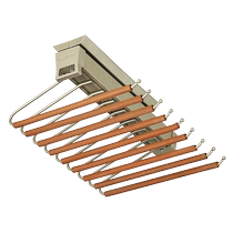 Higold wardrobe top storage trouser rack household cloakroom telescopic drawer pull basket push-pull wardrobe hardware accessories
