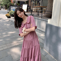 Maternity dress 2020 summer new fashion personality tide mom loose long dress pregnant summer chiffon skirt
