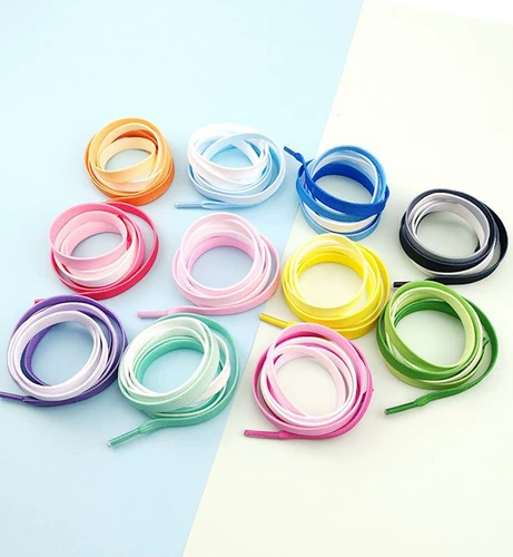 TikTok, шнурки, универсальная трендовая белая обувь подходит для мужчин и женщин, градиент