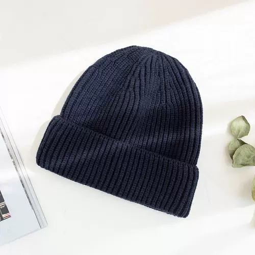 Цветная трикотажная шерстяная шапка, демисезонная брендовая удерживающая тепло зимняя японская кепка, в корейском стиле