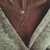 FASHION MULTILAYER NECKLACE FEMALE BOHEMIAN CHOKER European and American necklaces