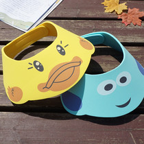 Child bathing Chater hat infant washing head hat small children Water retaining bath rinse the baby can adjust the boy