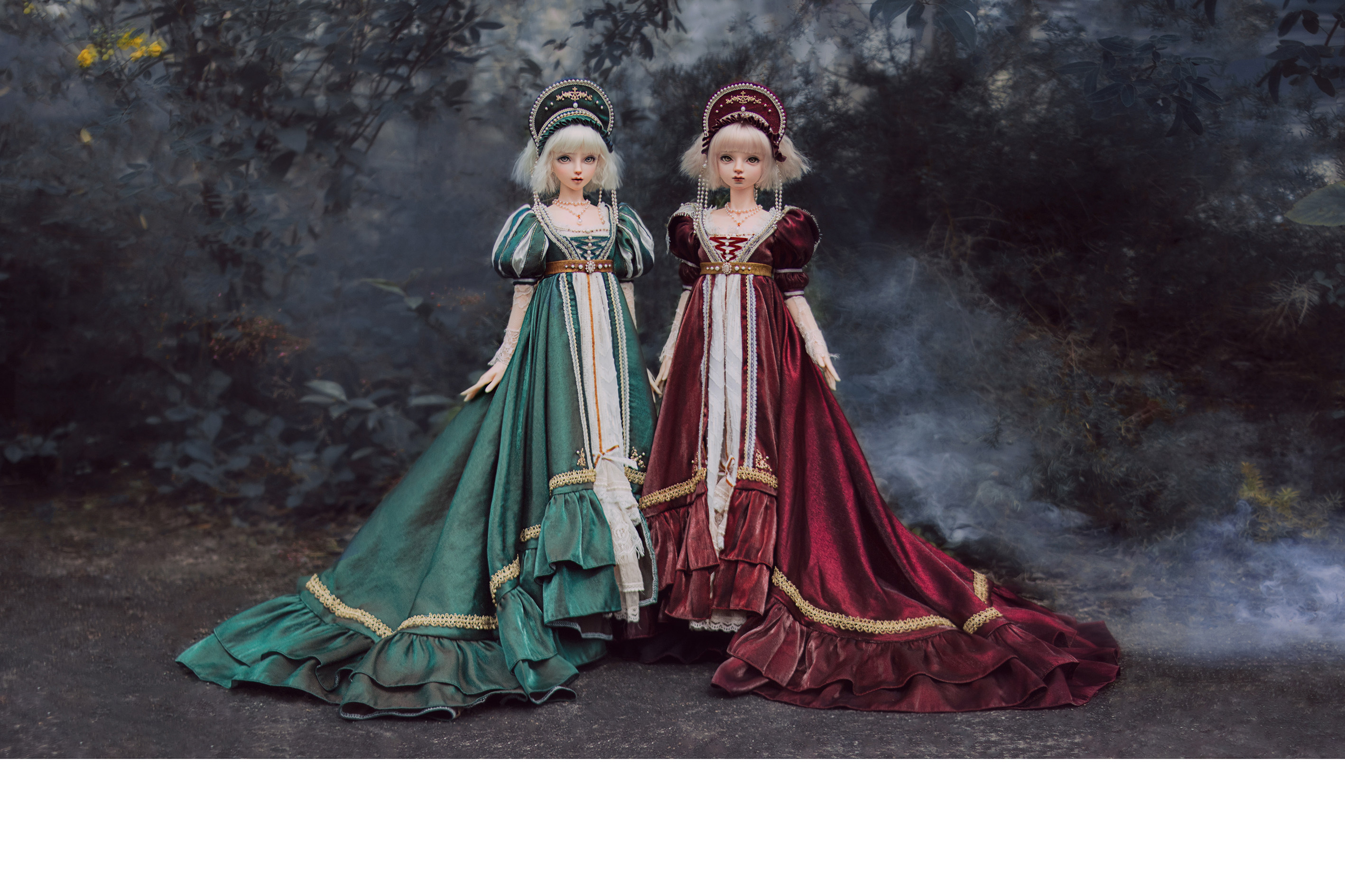 ┣ Sold out display ┫║Opera║3 points big girl imperial style dress bjd baby clothes