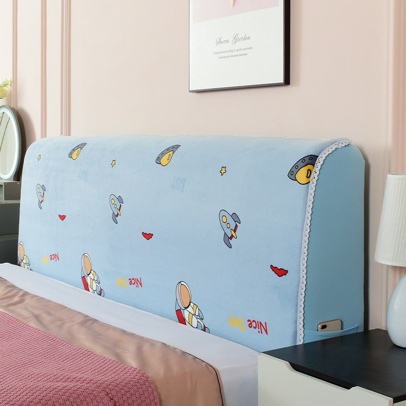 Universal bed cover 2021 new universal bed cover 2020 all-inclusive curved soft bag cover cloth protection backrest cover