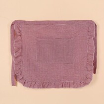 Apron womens home kitchen 2021 new short half body waist single layer anti-fouling lace half fashionable women cute