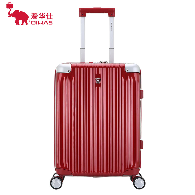 OIWAS Suitcase Clear Cabin Fashion 19 Inch Den Case 20 Inch Drawbar Box 24 Inch Suitcase Trend Password Box