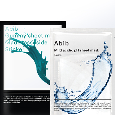 Abib口香糖+弱酸性面膜2盒组