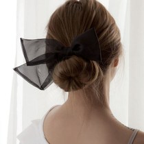 Bowknot big floral headdress 2021 new premium clip headdress summer Hairband head star with leather band