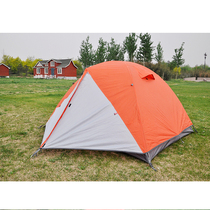 Norable 3 Persons Tent Double Door Double Door Double Windproof Rain Protection Tent Outdoor Camping Tent Park Leisure Tent