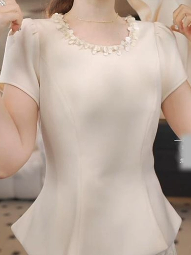 Летняя элитная футболка, короткий рукав