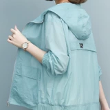 Короткая одежда для защиты от солнца, летняя модная дышащая куртка для матери, для среднего возраста