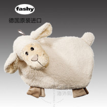 German import fashy small goat cartoon cute filled with water pvc anti-explosion hot water bag children warm water bag 0 8L
