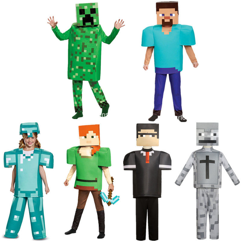 Minecraft Steve, Alex or Creeper