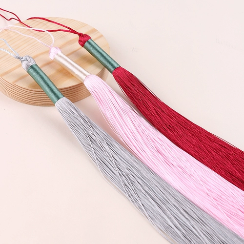 Китайский вентилятор с кисточками, подвеска, ханьфу, аксессуар ручной работы с аксессуарами, «сделай сам»