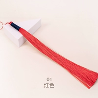 01 Красный с веревкой с твердым цветом длинная модель
