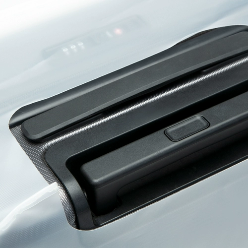 Прозрачный матовый чемодан, защитный чехол