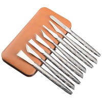 Нож для ремонта из нержавеющей стали 8 -кузырь+шлифовальные камни