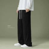 Мужские вельветовые осенние штаны, повседневные брюки для отдыха, в американском стиле, свободный прямой крой