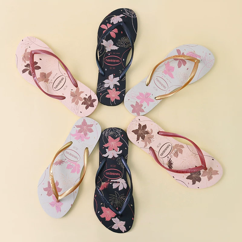 Пляжные сланцы Havaianas на лето, шлепанцы, 2025 год, мягкая подошва