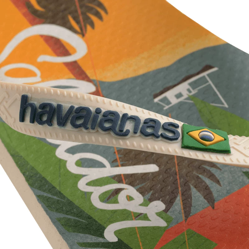 Havaianas Havina счетчик подлинный бразильский стиль скольжение по стопе пляжные туфли Хавана шлепанцы