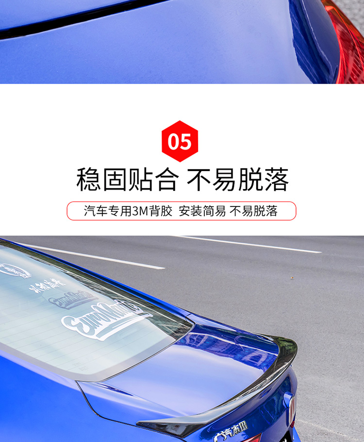 Mười thế hệ của Accord cánh sau sửa đổi cánh đuôi cố định 18 Accord miễn phí đấm cánh sơn cánh lướt gió cánh hướng gió xe ô tô