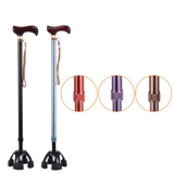 Бесплатная доставка алюминиевого сплава с четырьмя костыльными костылями, четырехгруппированные тростниковые тростниковые тростниковые тростниковые ассистенты.