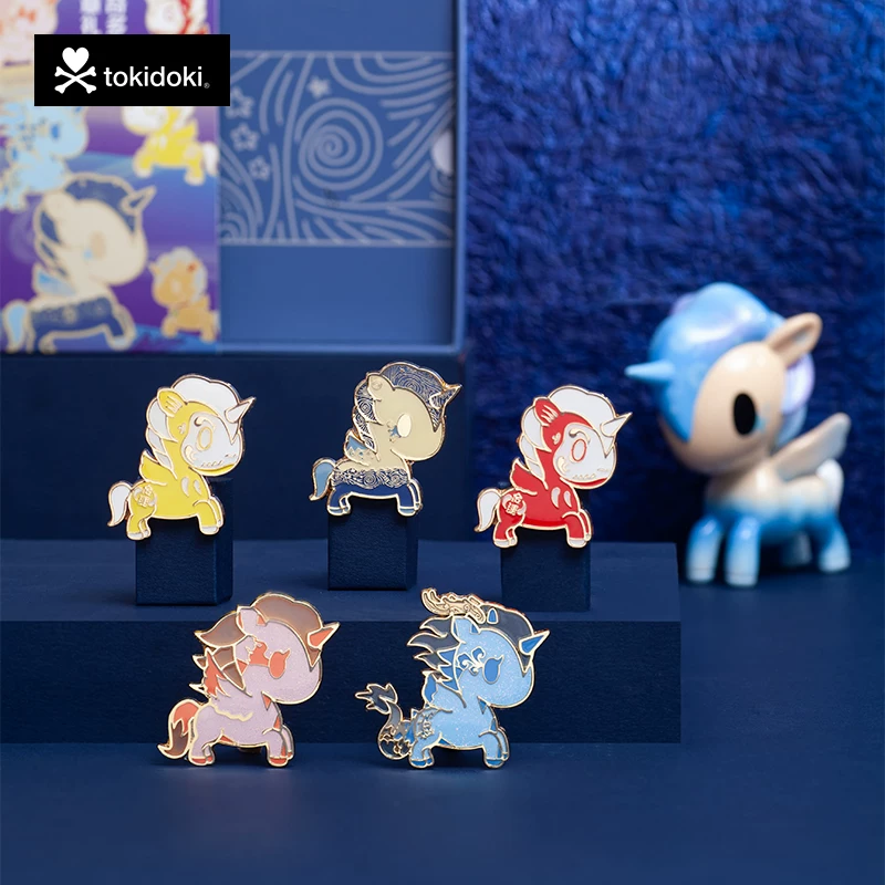 Tokidoki Tao Qiduqi бейдж набор комбинированный набор единицы бейдж единорог поклонник День Святого Валентина девушка