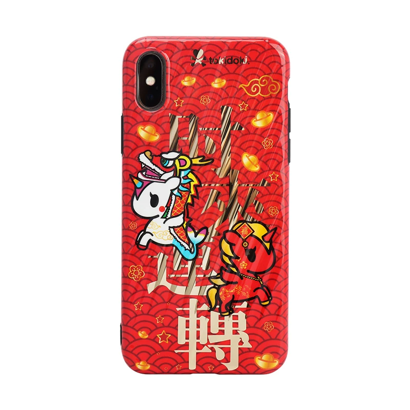 Чехол для мобильного телефона для Apple iPhone 11/11 Pro/X/Xs Max модели Tokidoki Taoqi Duoqi китайская