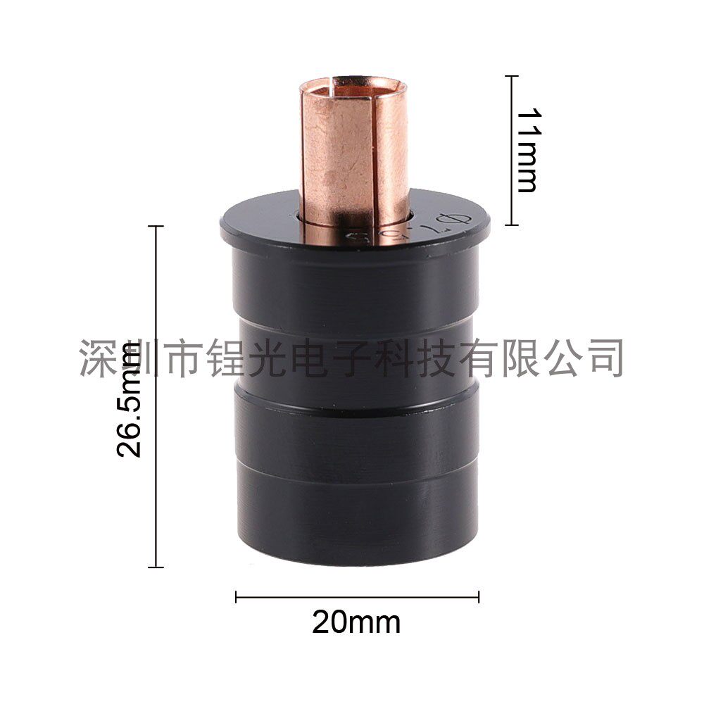 PCB钻机锣机配件耗材7.55日立铜刀座钻孔机成型机置刀夹铣刀钻咀