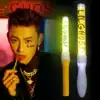 Kid Tour Magic change fluorescent stick lilghost Wang Linkai Lemon yellow fan support CALL stick