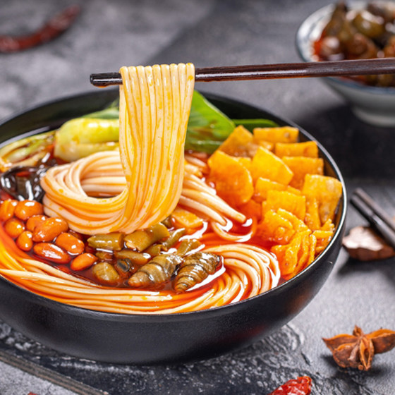 Xunluoji snail noodle Liuzhou authentic snail noodle 300g*5 bags Guangxi specialty whole box original instant snail noodle