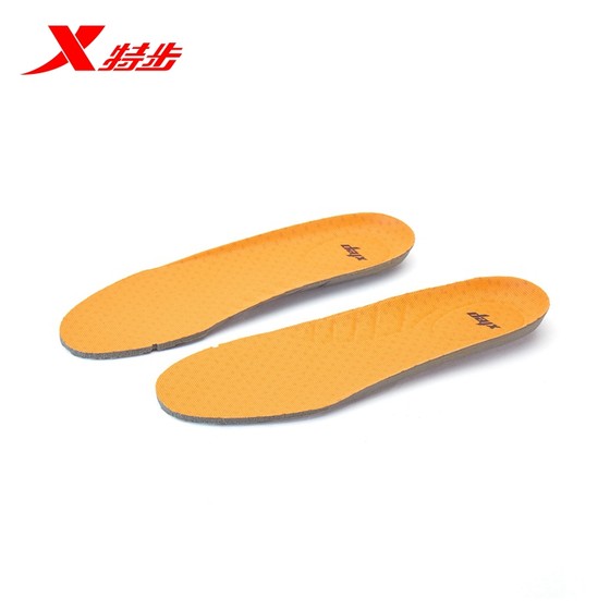 Xtep insoles 남성용 새 스폰지 충격 흡수 쿠션 여름 오리지널 통기성 스포츠 운동화 남성용 여행용 깔창