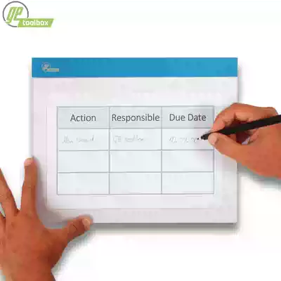 quot quick-loading quot cutting envelope adhesive file set KPI LPMS visual workshop management site management