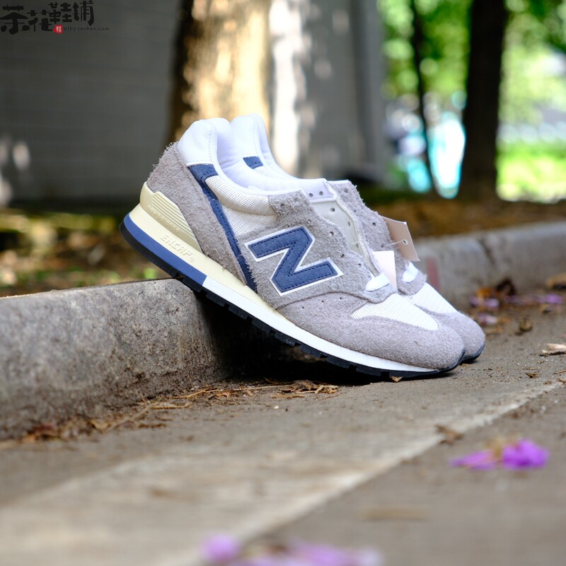 The Shoe Box Is Slightly Damaged - High-End American-Made New Balance U996Te Teddy Gray-Blue Retro Casual Shoes