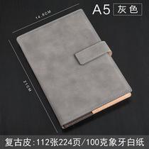 Ordinary boys work Korean notebook office business office high school students College notes durable Junior High School