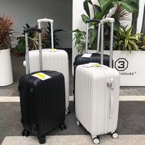 Exit Italy ultralight boarding password universal wheels Young men and women 24 anti-fall and scratch-resistant foreign trade zipper suitcase