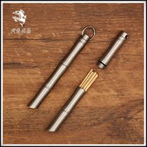 Multifunctional broken bamboo sealed compartment body-breaking window device self-defense equipment supplies self-defense stick small horse brother stainless steel Cool Stick