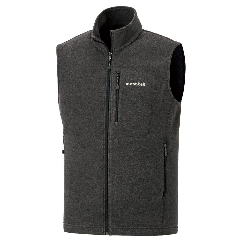 Japan direct mail MontBell fleece vest CHAMEECEVest men 1114435 20 Autumn and winter